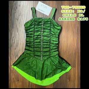 Green Kids Costume Dress